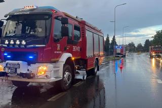 Ludzie uwięzieni w samochodach, zalane szkoły i kościoły. Tak wyglądała burza w Zamościu!