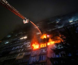 Zmasowany atak Rosjan na Ukrainę