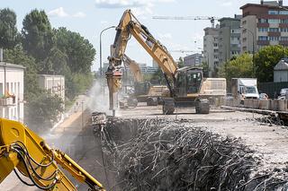 Trwa modernizacja wiaduktów Trasy Łazienkowskiej