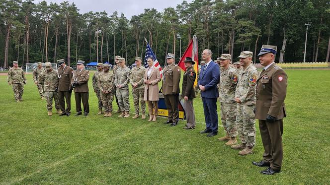 Przysięga wojskowa w Złocieńcu