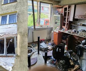 Wybuch gazu ranił trzy osoby! Pod Nowym Dworem Gdańskim doszło najpierw do pożaru