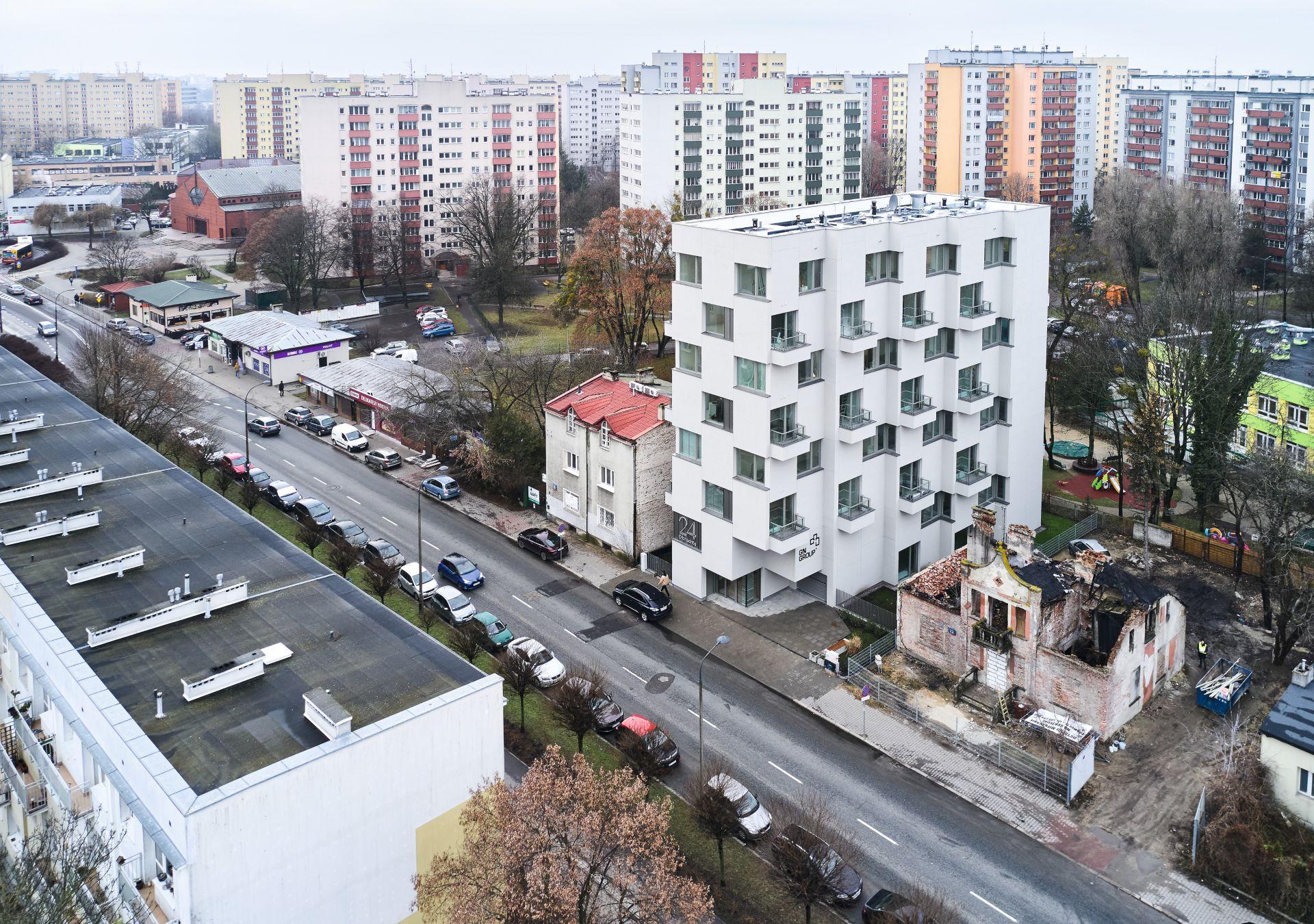 Budynek mieszkalny Olbrachta 24 w Warszawie