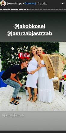 Joanna Krupa - baby shower
