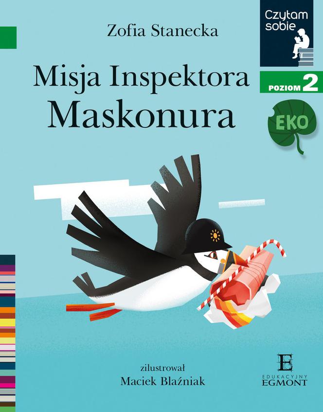 "Misja inspektora Maskonura. Czytam sobie", wydawnictwo Egmont