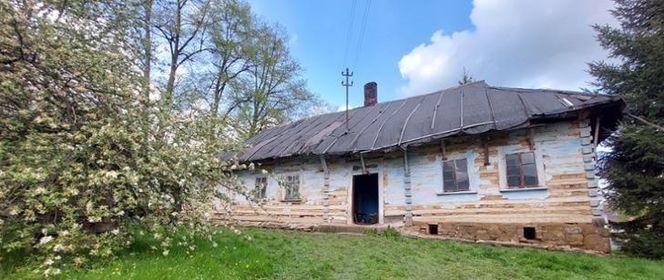 Tak wyglądała zabytkowa, 134-letnia chałupa w Krzyszkowicach