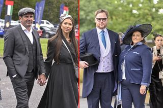 Żyła i Deląg z ukochanymi, Siudym w kapelusiku, a Buczkowski mroczny. Ale to co miały na głowach gwiazdy przechodzi ludzkie pojęcie!