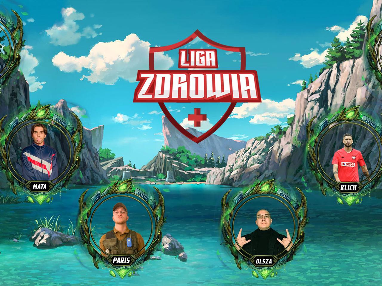 Liga Zdrowia- Charytatywny turniej polskich gwiazd w League of Legends