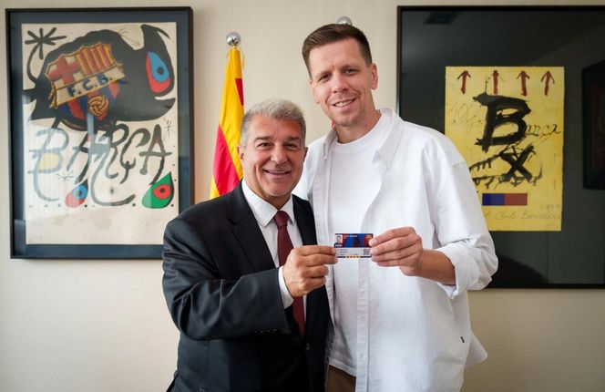 Wojciech Szczęsny w Barcelonie! 