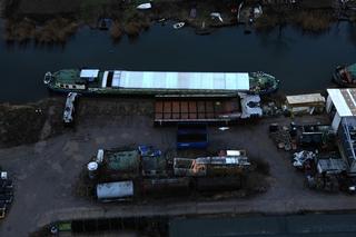 WIOŚ alarmuje o nielegalnym demontażu barki