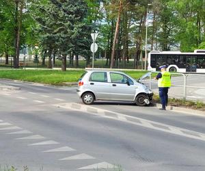 Wypadek na ulicy Konstytucji 3-go Maja w Starachowicach