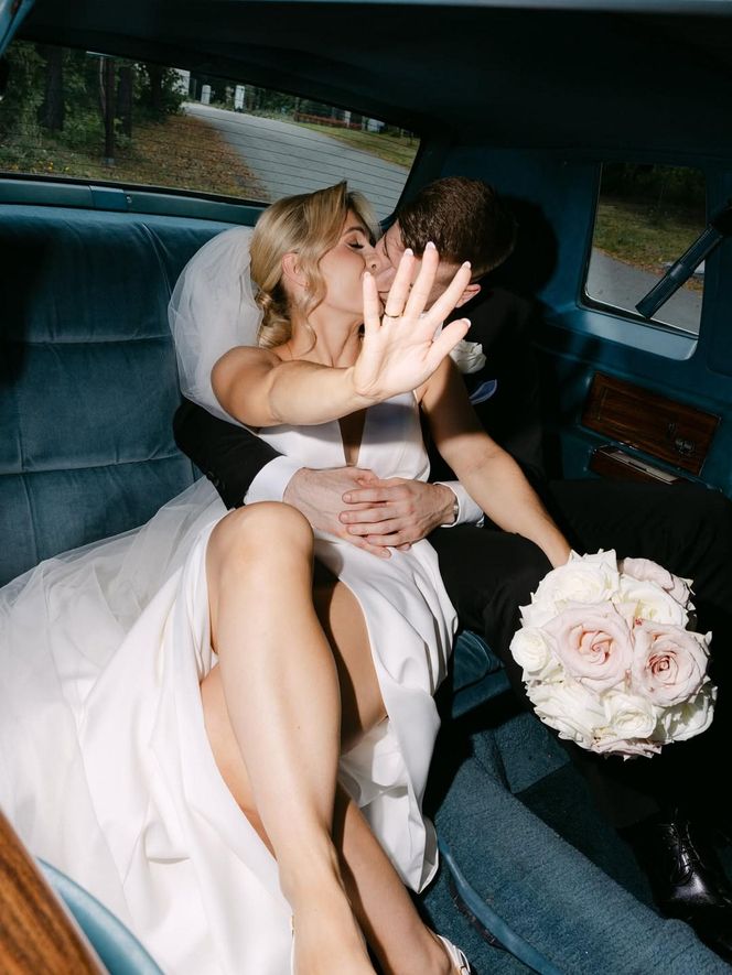 Kamil Semeniuk z żoną Katarzyną