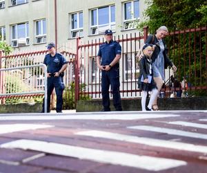 Bezpieczna droga do szkoły. Akcja elbląskich policjantów