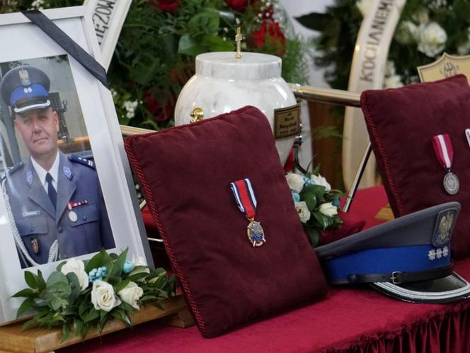 Pogrzeb Marka Swędraka z Komendy Stołecznej Policji