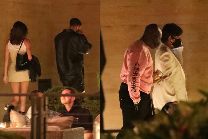 Kendall Jenner i Fai Khadra na kolacji z Kris Jenner
