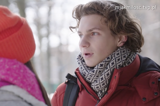 M jak miłość odc. 1731. Basia (Karina Woźniak), Wojtek (Aleksander Szeląg)
