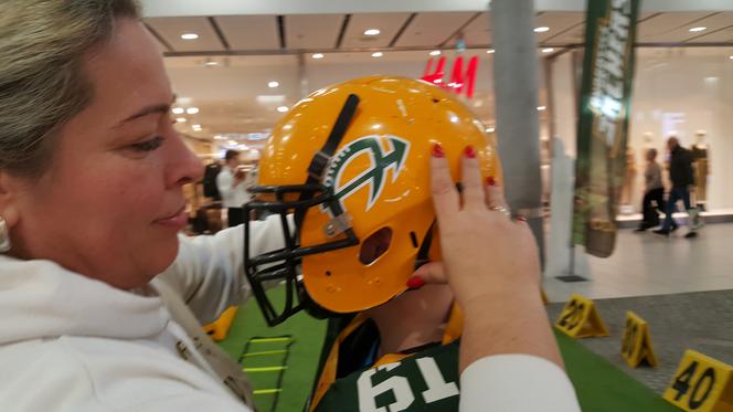 Pokazy futbolu amerykańskiego w wykonaniu Bydgoszcz Archers