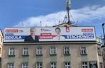 Plakaty wyborcze w Sosnowcu