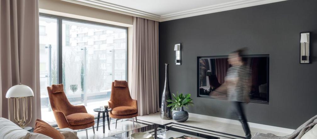 Eleganckie wnętrze apartamentu
