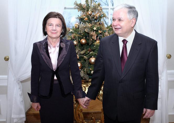 Lech Kaczyński i Maria Kaczyńska