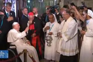 Marsylia: papież na spotkaniu z duchowieństwem  