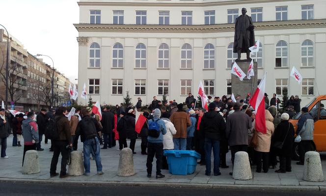 Manifestacja PiS 14.03.2012 NA ŻYWO w Internecie - ZDJĘCIA