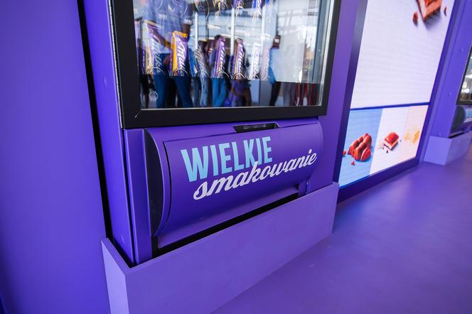 Automat z czekoladą Milka stanie w Złotych Tarasach