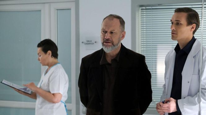 M jak miłość odc. 1880. Mirosław Wójcik (Jakub Kornacki), Olek (Maurycy Popiel)