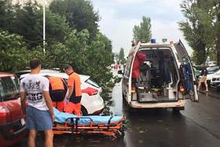 Skutki burzy w Rzeszowie