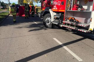 Motocyklista zginął w wypadku w Jabłonnie Lackiej