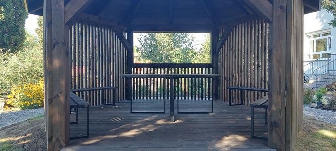 Ogród sensoryczno- naukowy przy SP nr 10 w Zamościu