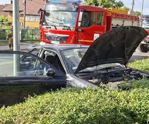 Wypadek na ul. Kaczyńskiej w Starachowicach. Autem podróżowała kobieta w ciąży