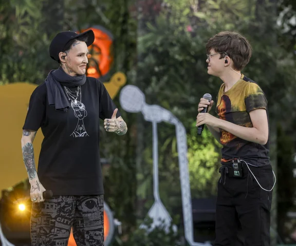 Wyjątkowy duet Chylińskiej. Występ z chłopcem w spektrum wzruszył do łez