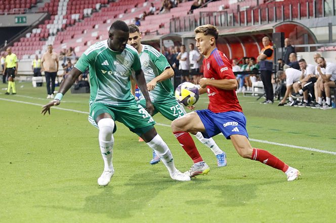 Piłkarze Rakowa i Maccabi