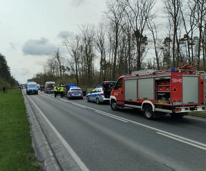 Poważny wypadek w Rybniku. Zderzyły się cztery samochody osobowe 