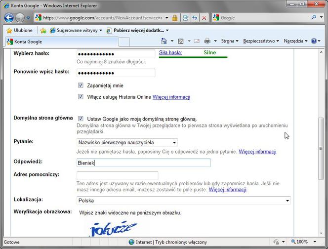 Jak założyć konto w usłudze Gmail
