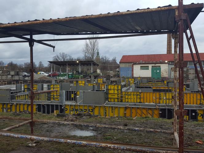 Zaczęła sie budowa nowej siedziby Miejskiego Zakładu Zieleni w Lesznie