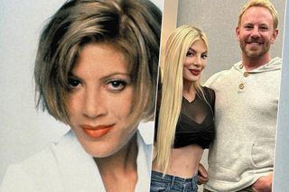 Tori Spelling szczuplutka jak za czasów Beverly Hills, 90210. Odsłoniła płaściutki brzuch. Ma 51 lat, widać?