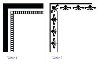 SZABLONY RAM do malowania i dekorowania ścian - POBIERZ za darmo