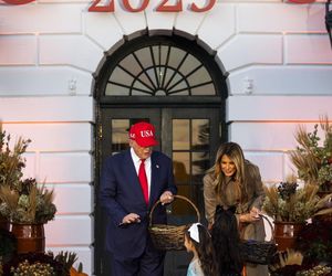 Tłumy na zabawie w Białym Domu. Tak Trump świętował Halloween EPA/JIM LO SCALZO