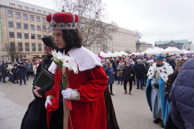 Kiermasz i inscenizacja na Placu Wolności z okazji Kaziuka Wileńskiego