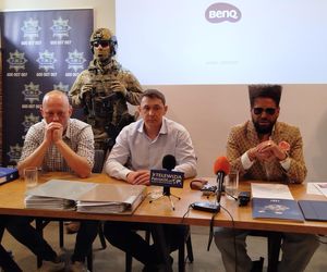 Detektyw Rutkowski spotkał się w Siedlcach z przedstawicielami lokalnych mediów