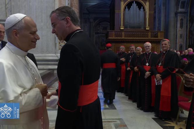 Papież na spotkaniu z biskupami