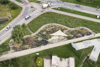 Glinianki i Skwer Niziurskiego w Kielcach - wizualizacje