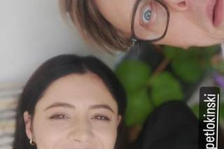 M jak miłość n planie. Iza (Adriana Kalska), Radek (Philippe Tłokiński)