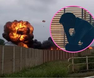 Na ich auto spadł samolot, zginęło dziecko. Ojciec: Nie udało mi się jej uratować