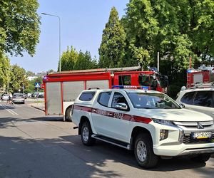 Pożar hotelu Seanator w Starachowicach