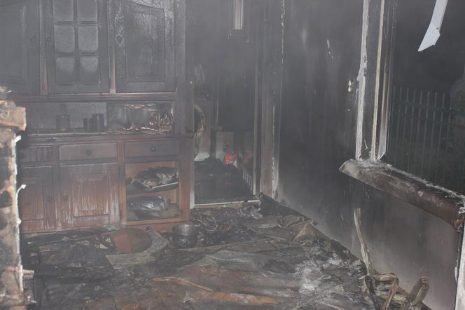 Krasna Wieś. Tragiczny pożar na Podlasiu. Nie żyje mężczyzna