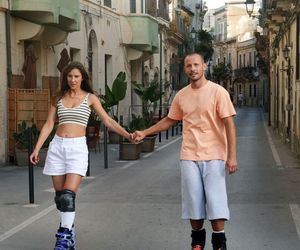 Barwy szczęścia odc. 3146. Franek (Mateusz Banasiuk), Regina (Kamila Kamińska) 