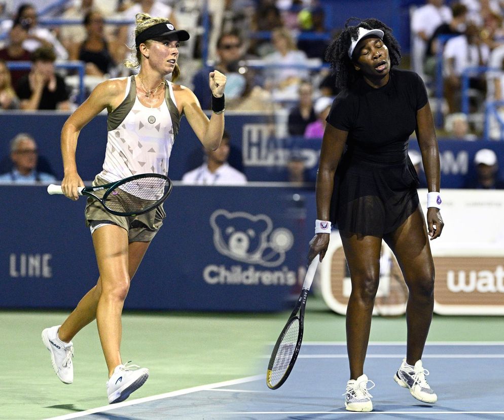 Magdalena Fręch wygrała z Venus Williams