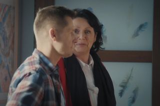 M jak miłość odc. 1852. Paweł (Rafał Mroczek), Marysia (Małgorzata Pieńkowska)